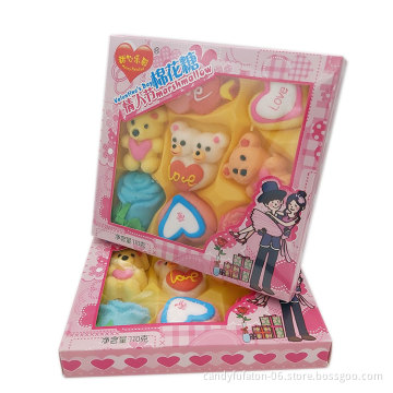 Hot Sell fruit flavored marshmallow confectionery boxes